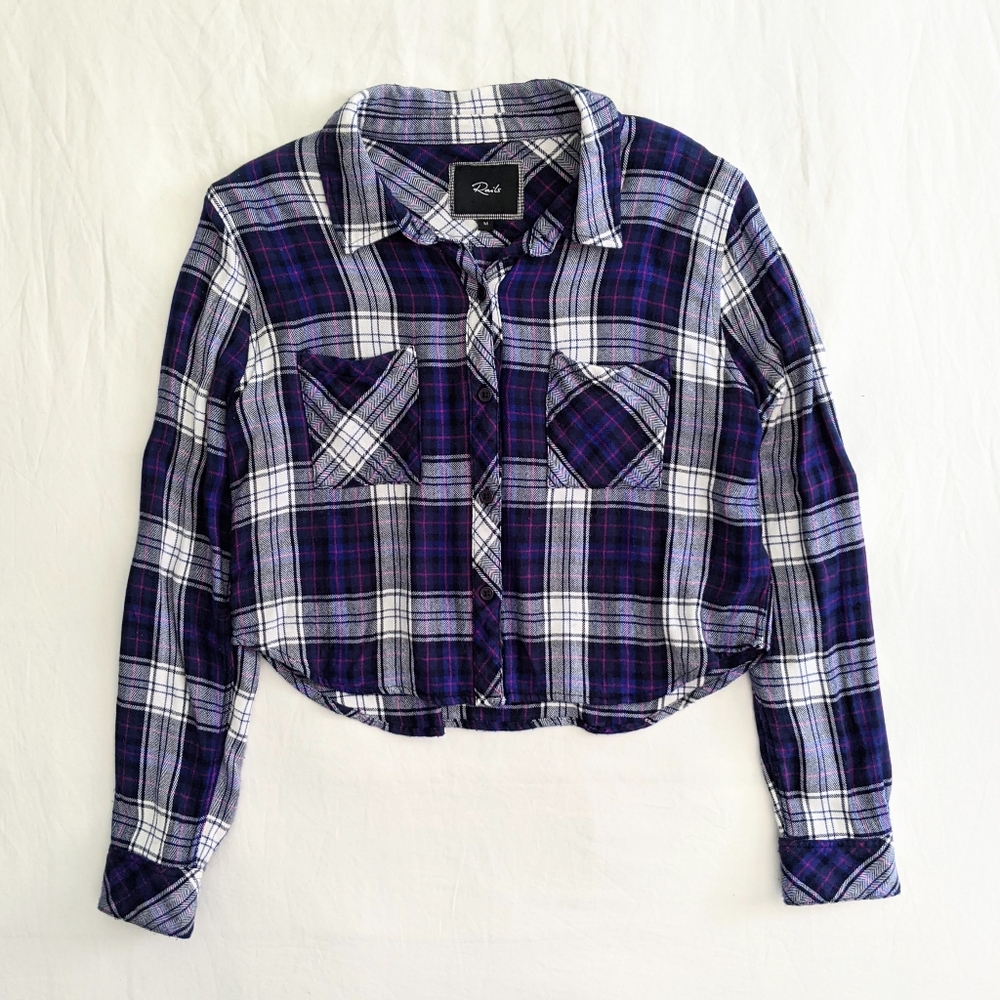 Rails Cropped Button Down - image 1